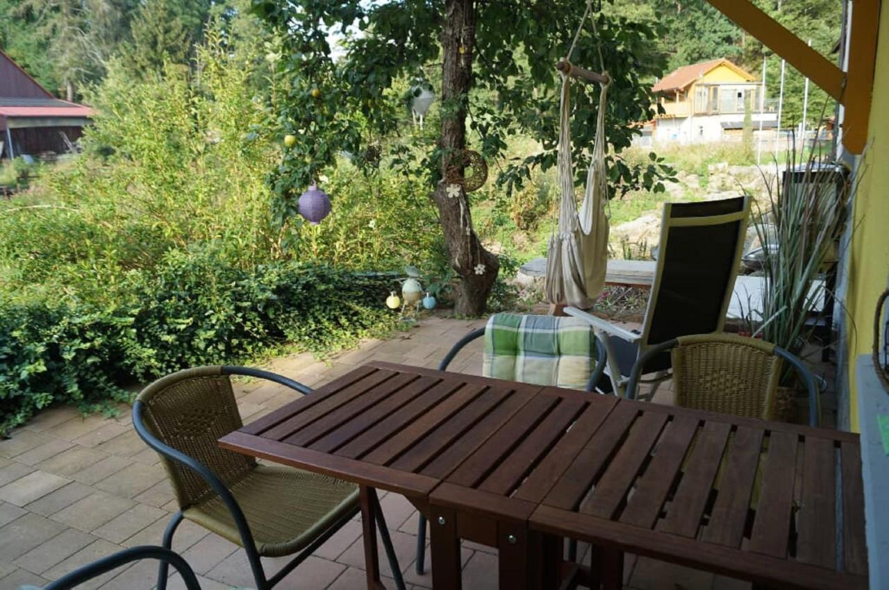 Falkenberg  Ferienwohnung Und Sommerhaus Unter Der Burg מראה חיצוני תמונה