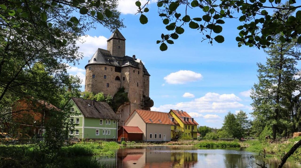 Falkenberg  Ferienwohnung Und Sommerhaus Unter Der Burg מראה חיצוני תמונה